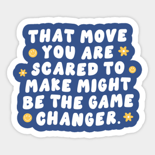 Game Changer Sticker